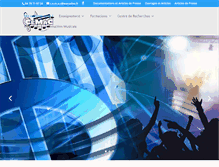 Tablet Screenshot of centre-europeen-musical.com